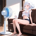 [4コマ] あちゅぃぃい～～ 3枚目