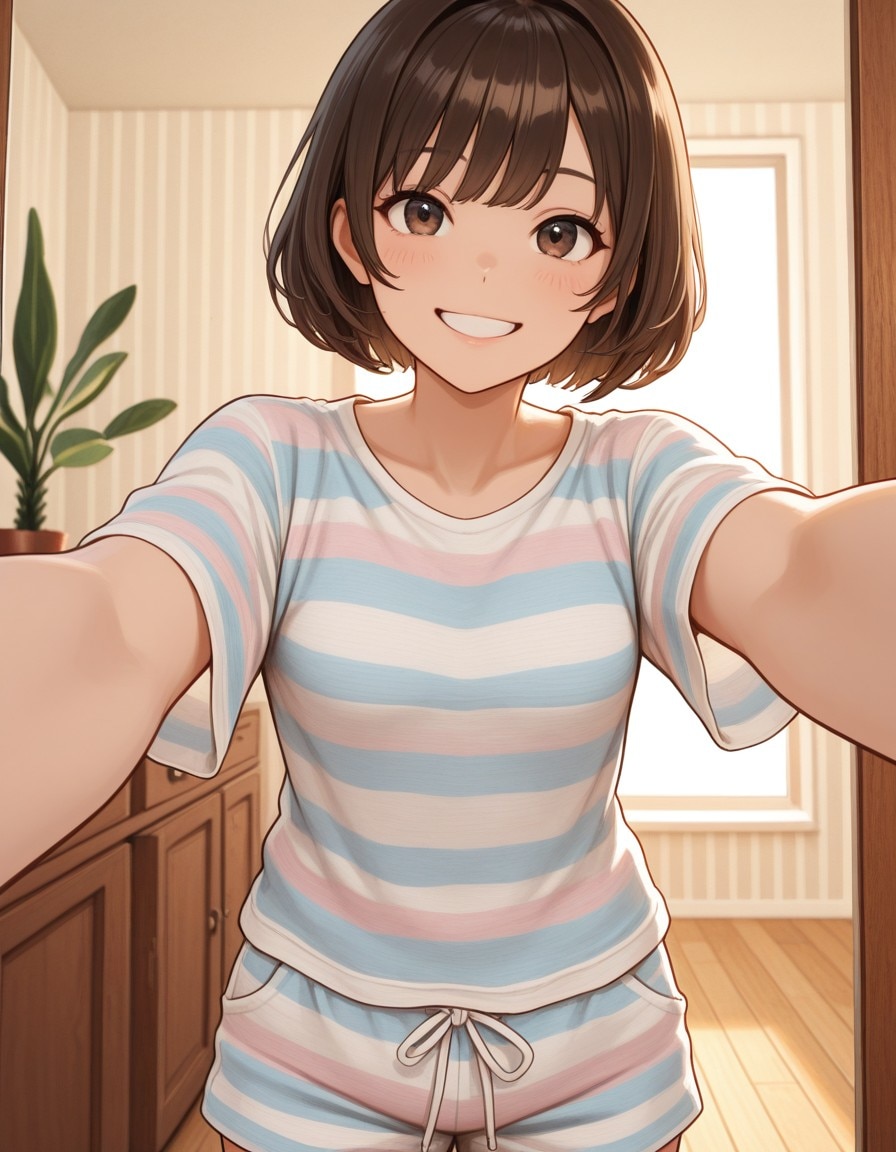 パジャマの子 | の人気AIイラスト・グラビア