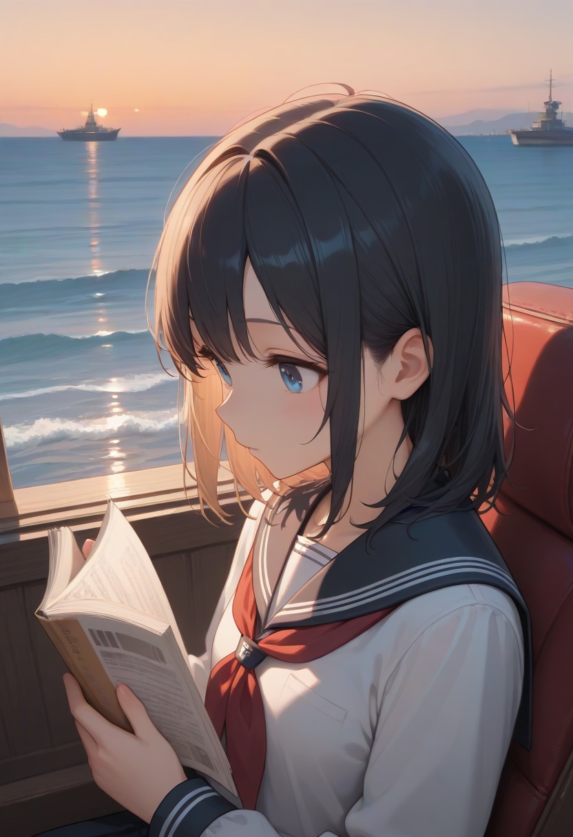 離島暮らしの少女(5)