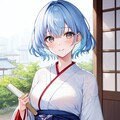 青髪巫女 6枚目