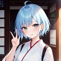 青髪巫女 7枚目