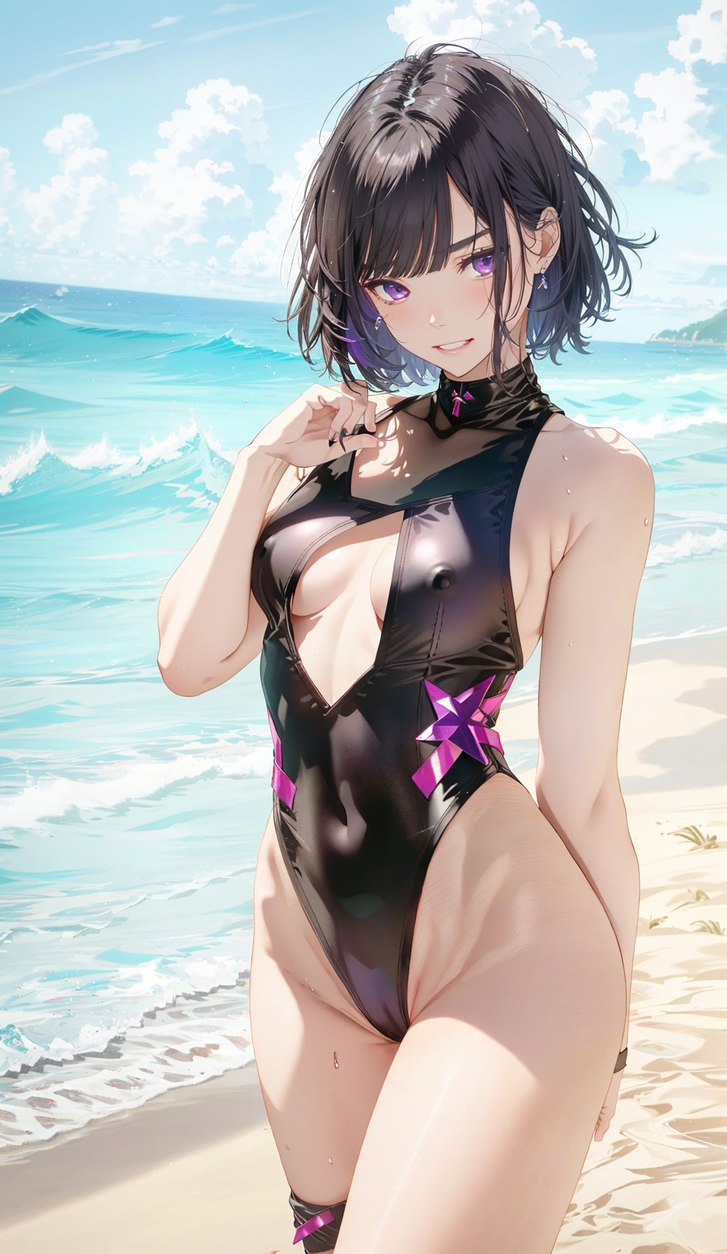 競泳水着？　女の子