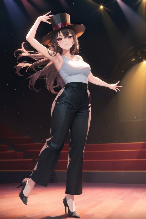 かっこかわいいダンサー白鳥英美梨　スペシャルダンスショー！　ダンスフィニッシュ・ホワイト！