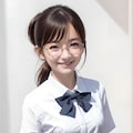 みんな大好きポニテメガネコレクション 2枚目