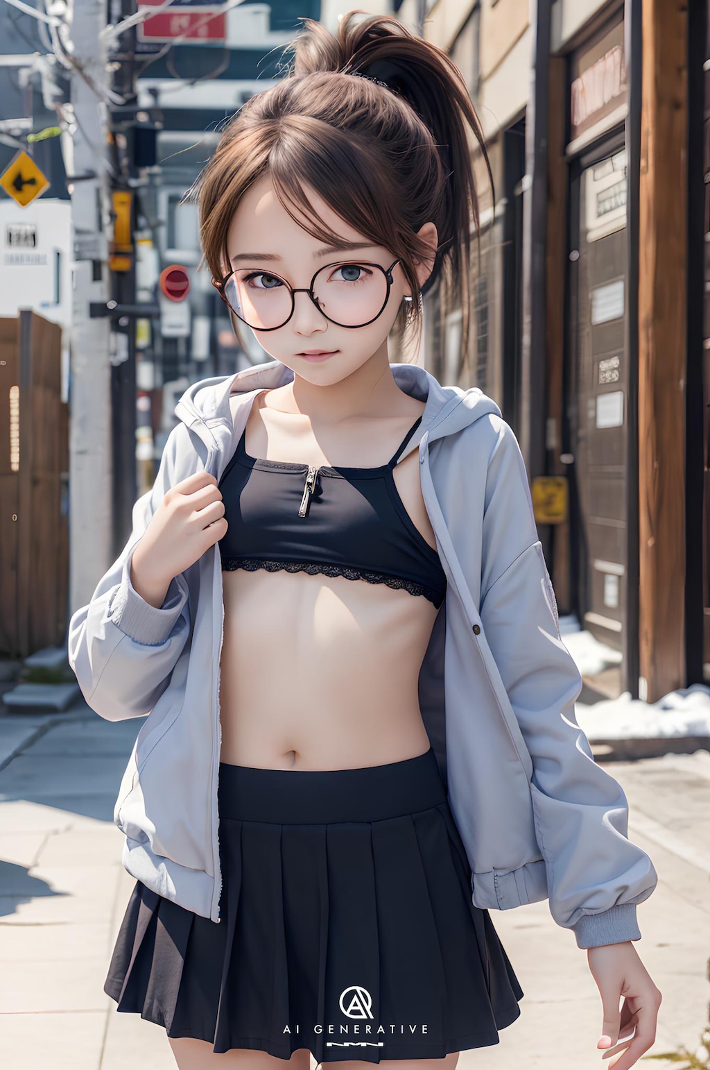 みんな大好きポニテメガネコレクション