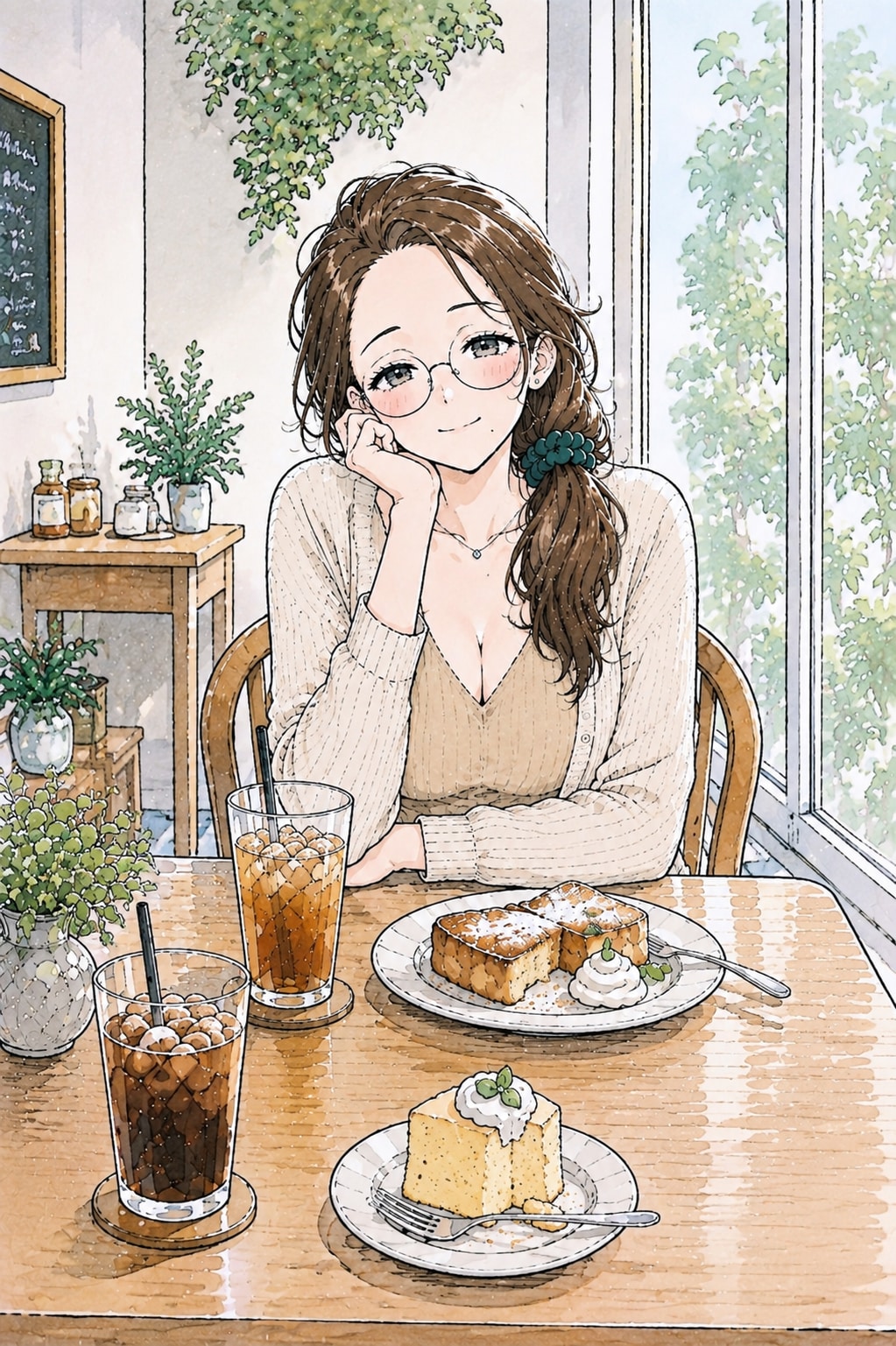 お茶しよ〜♡