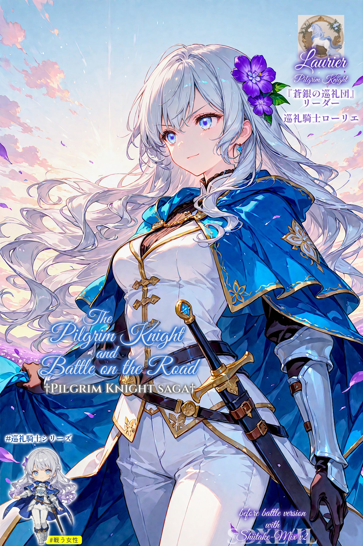 風待ちの街道編：巡礼騎士と街道の戦い | の人気AIイラスト・グラビア