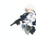 銃と少女と新年 2枚目
