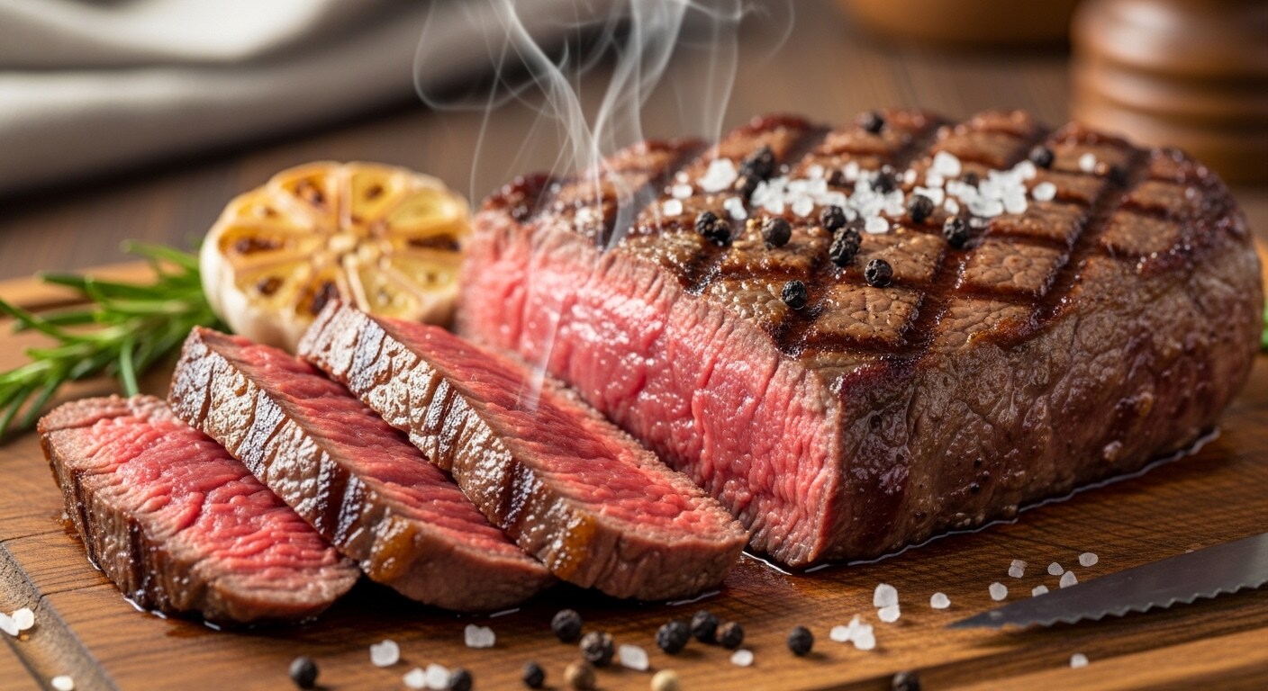 ステーキ・ミディアムレア | の人気AIイラスト・グラビア