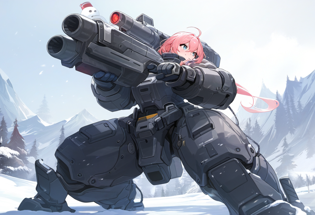 寒冷地仕様の戦闘服＆パワーアーマーで寒さを乗り切る