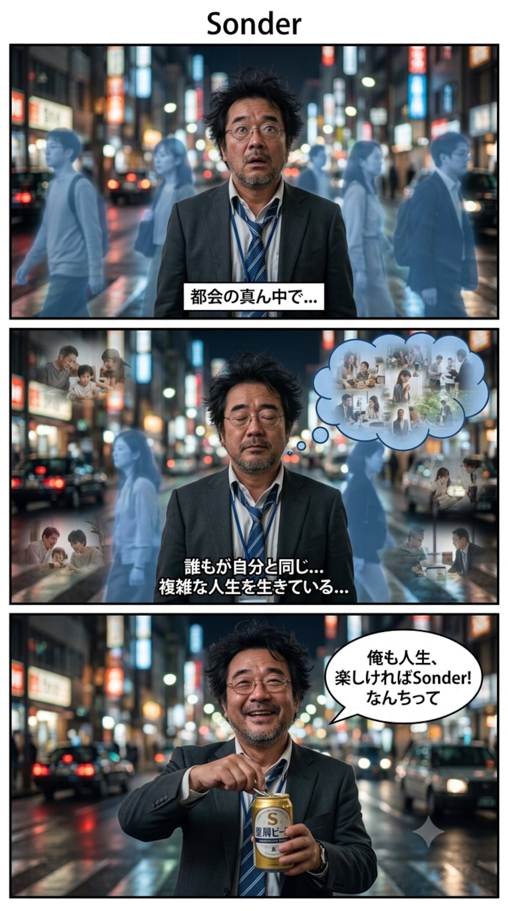 Sonder を感じる