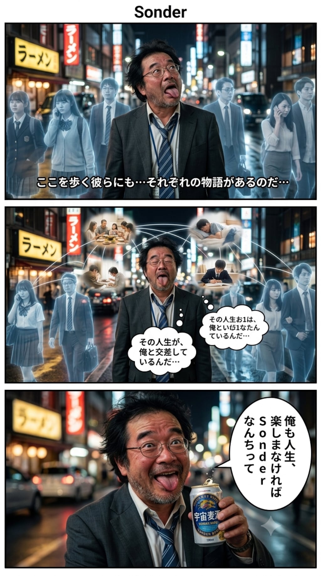 Sonder を感じる