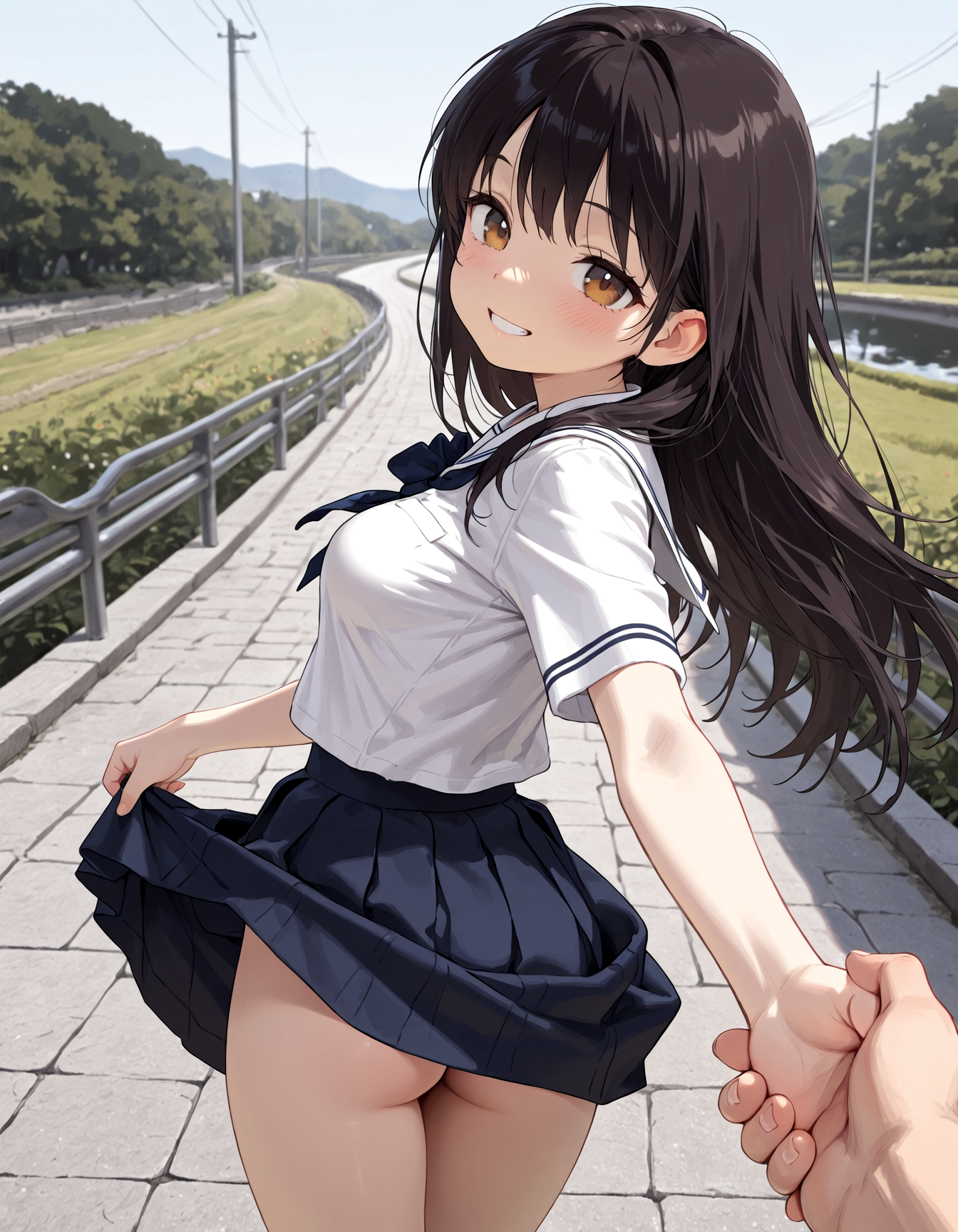 早く帰るわよ