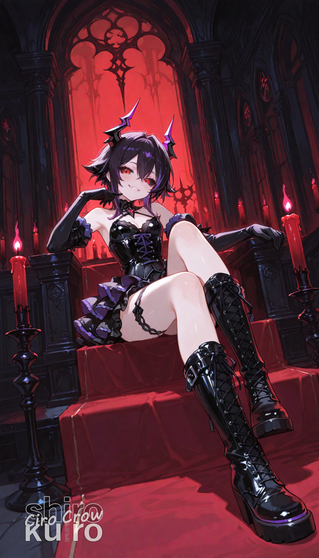 魔の玉座にて目覚めしもの