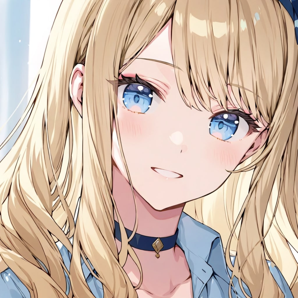 金髪碧眼な女性2