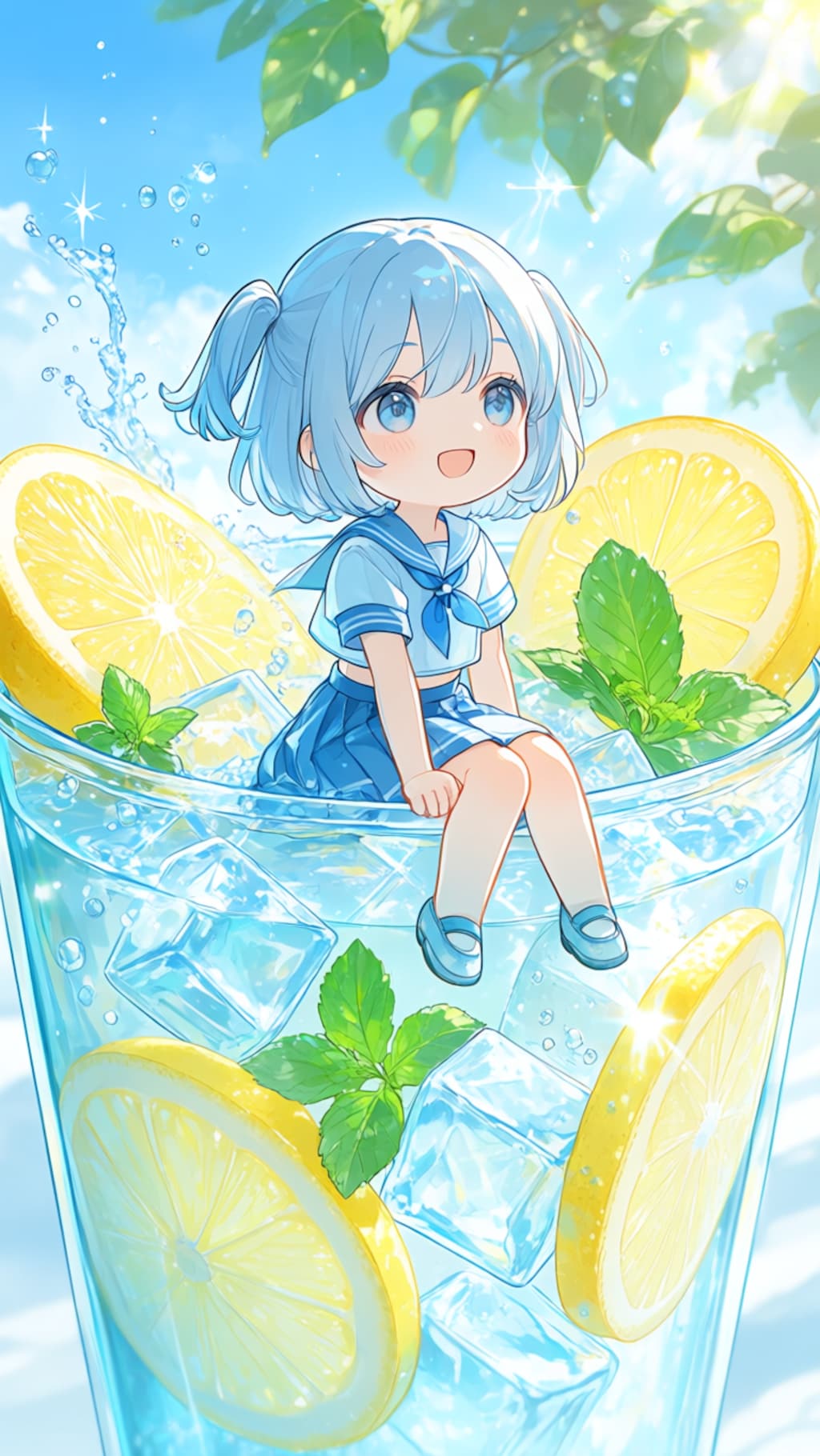 爽やかな夏のひととき