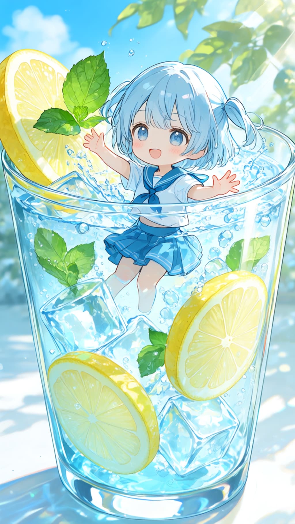 爽やかな夏のひととき