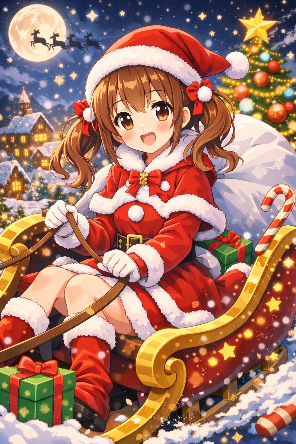 かわいいサンタがやってきたよ〜