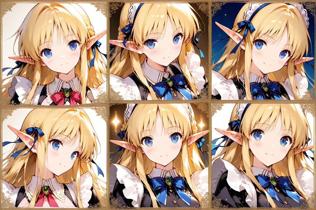 エルフのメイドさん