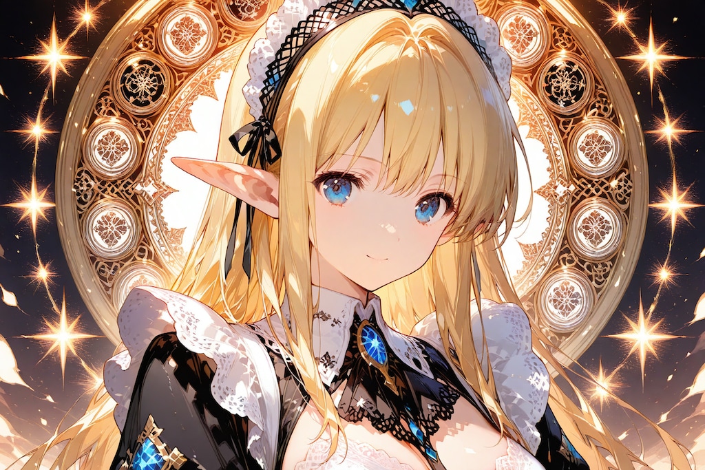 エルフのメイドさん