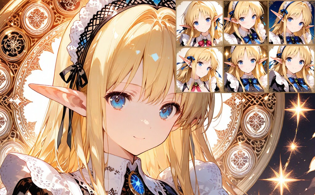 エルフのメイドさん