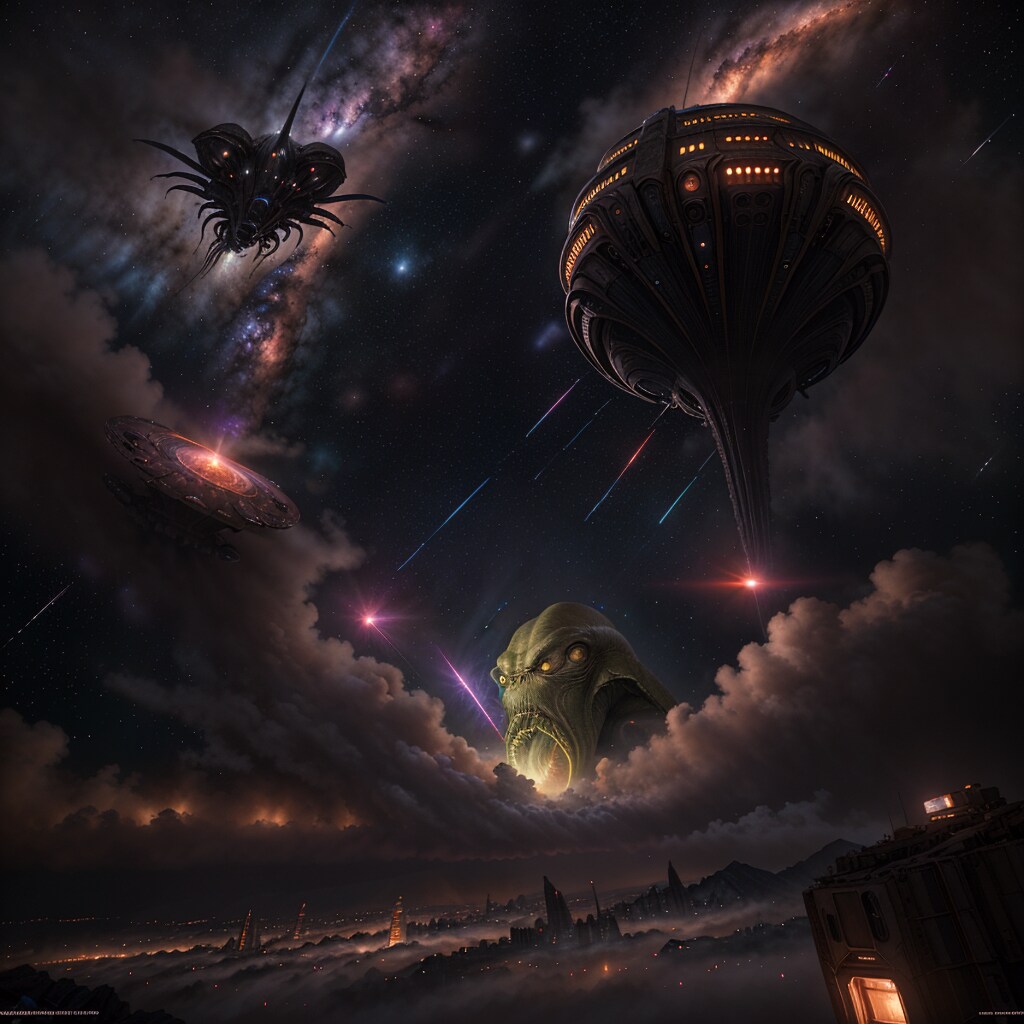 未確認飛行物体と乗船していた生物編