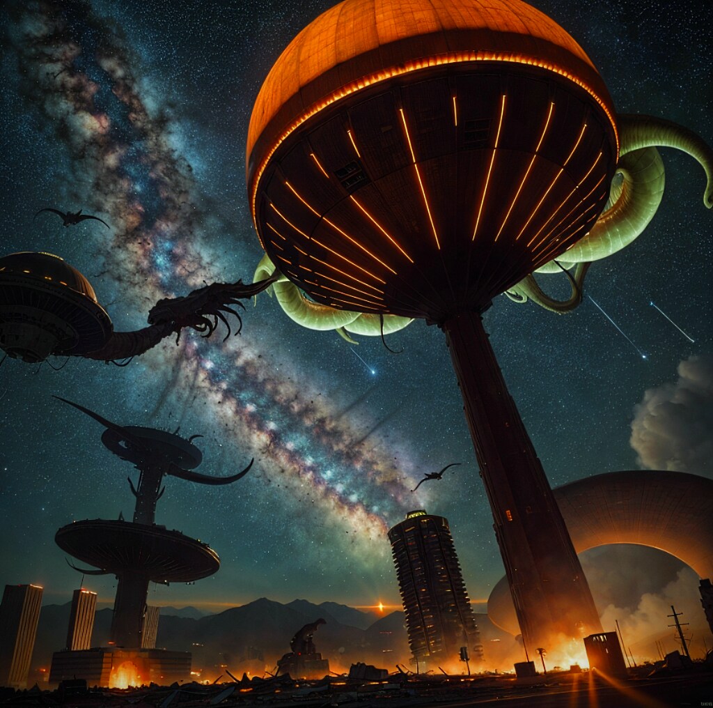 未確認飛行物体と乗船していた生物編