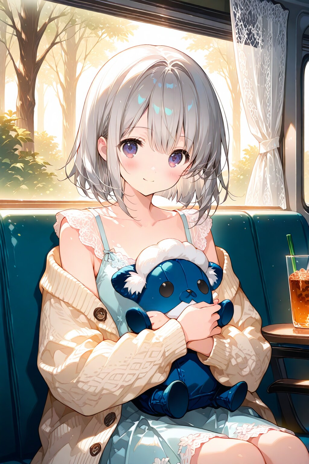 蝉時雨と、アイスティー