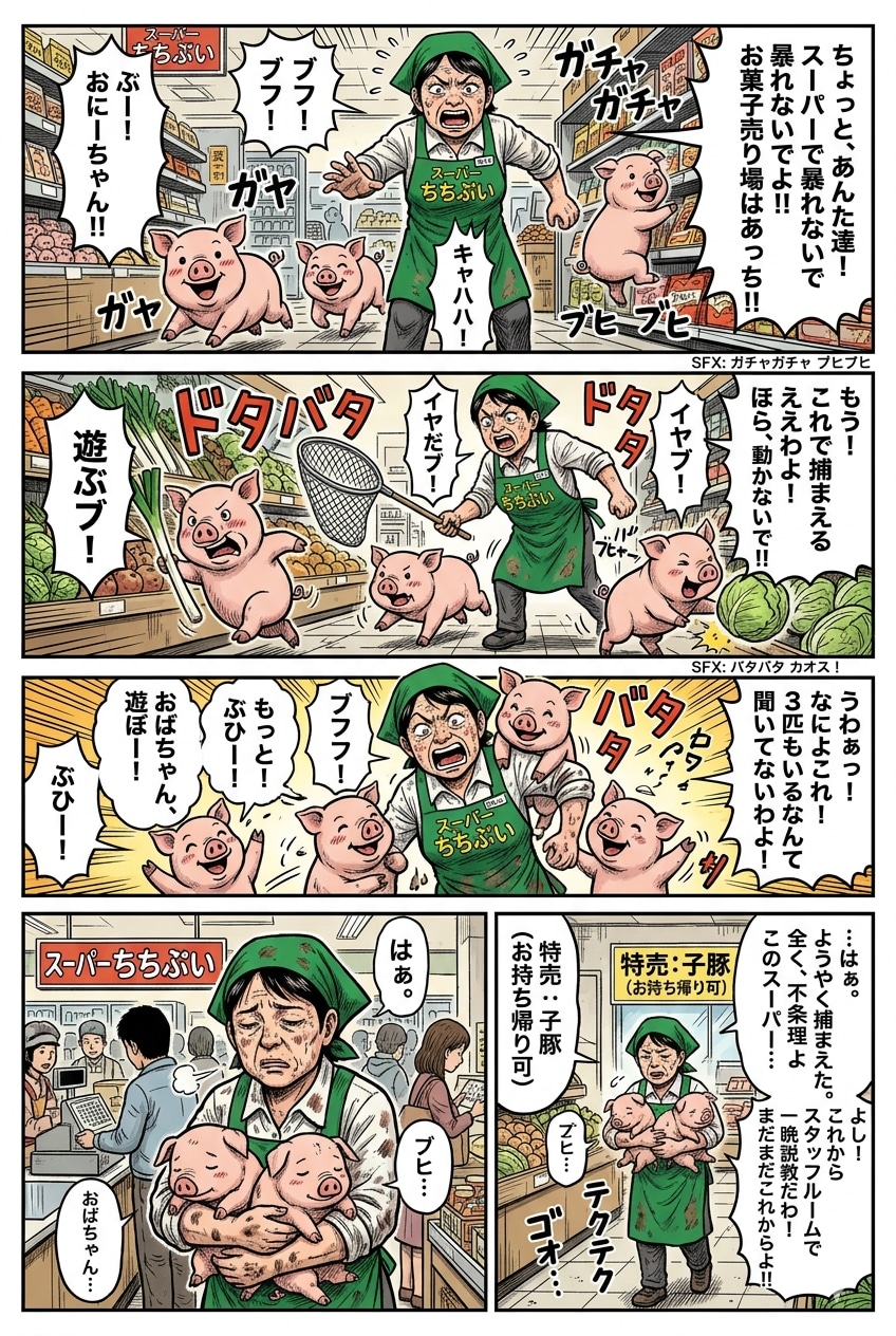 ３匹の子ぶたの対処法 | の人気AIイラスト・グラビア