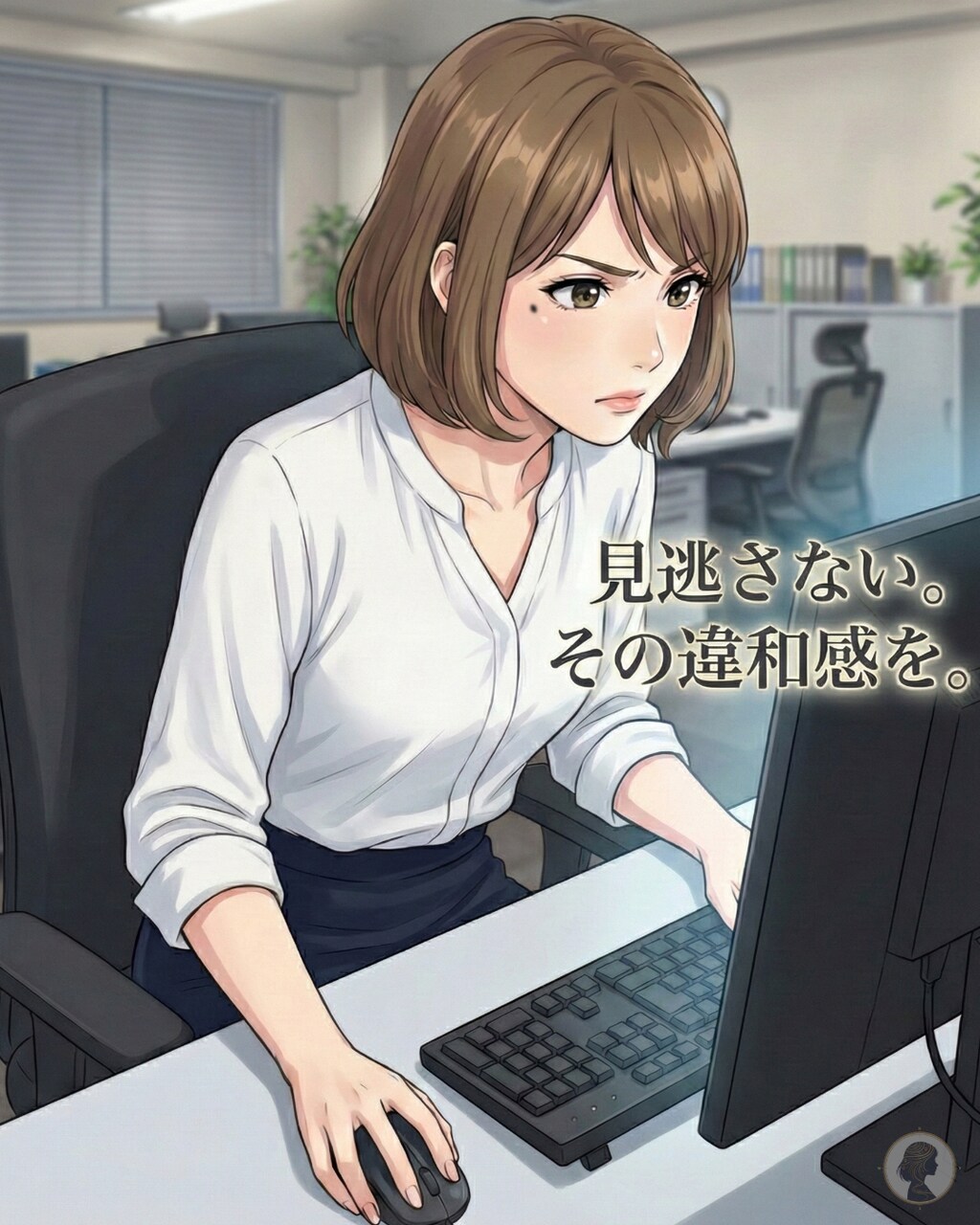 見逃さない。その違和感を。