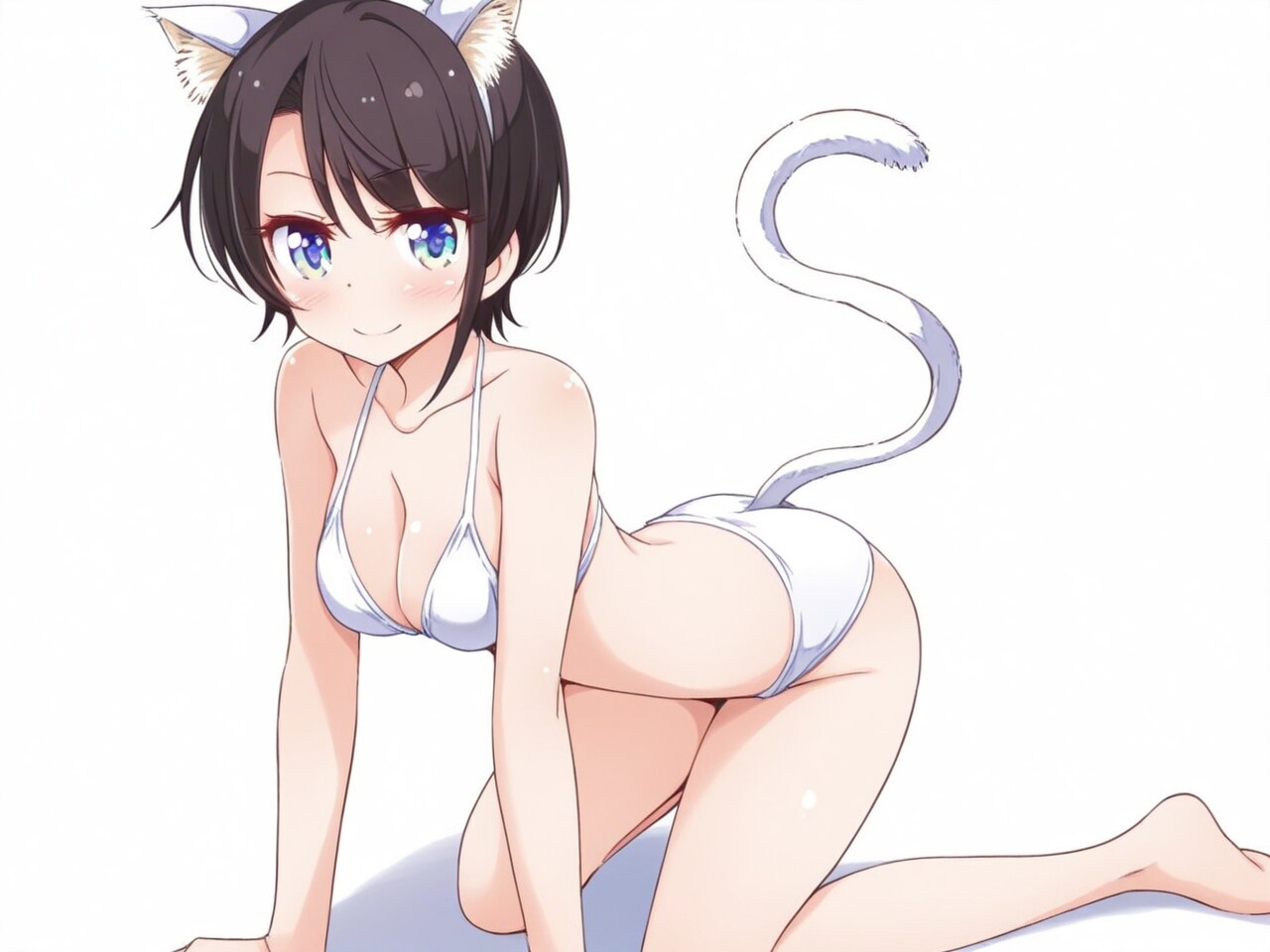 大空スバル 猫ビキニ