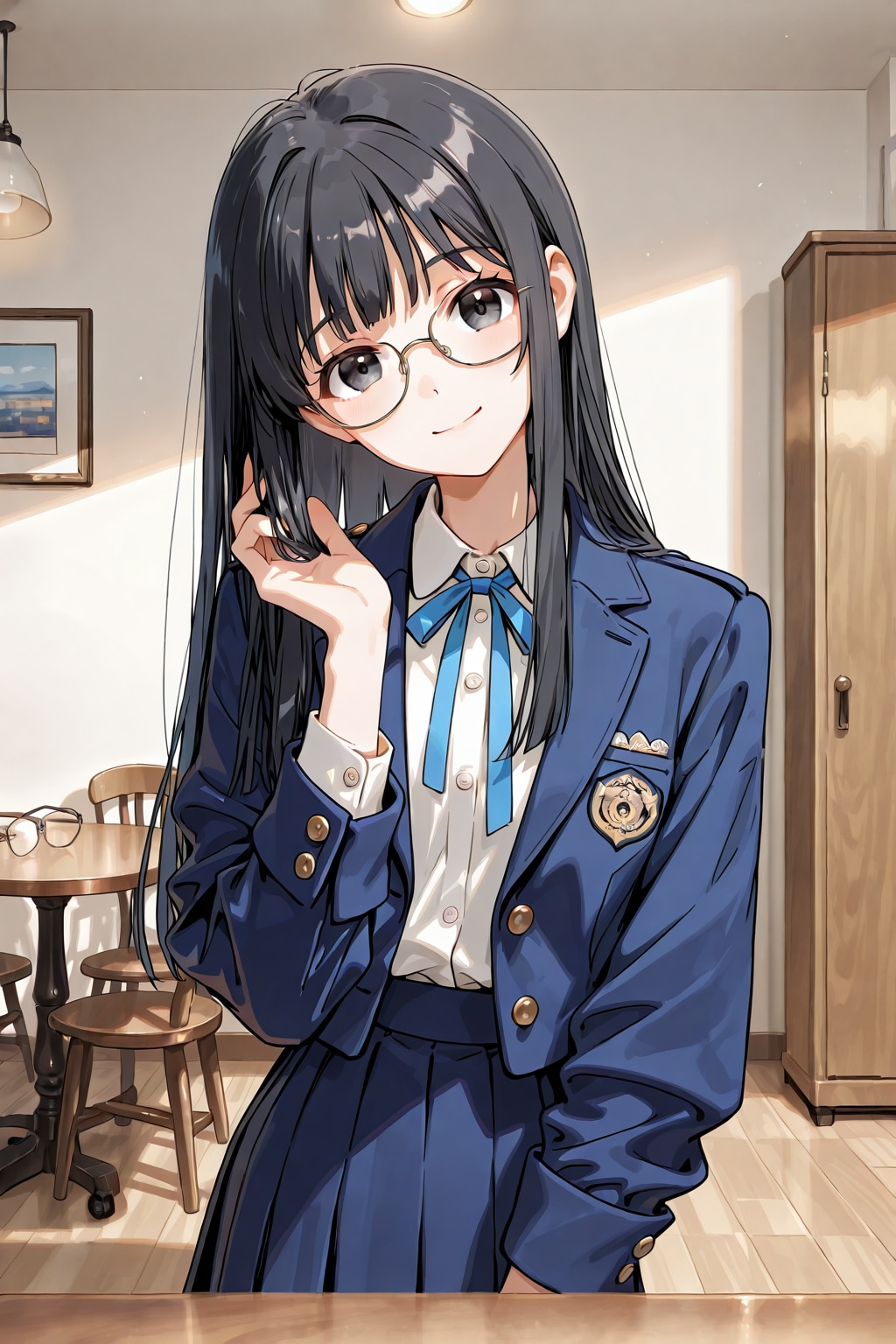 眼鏡×公立ダサ制服女子１