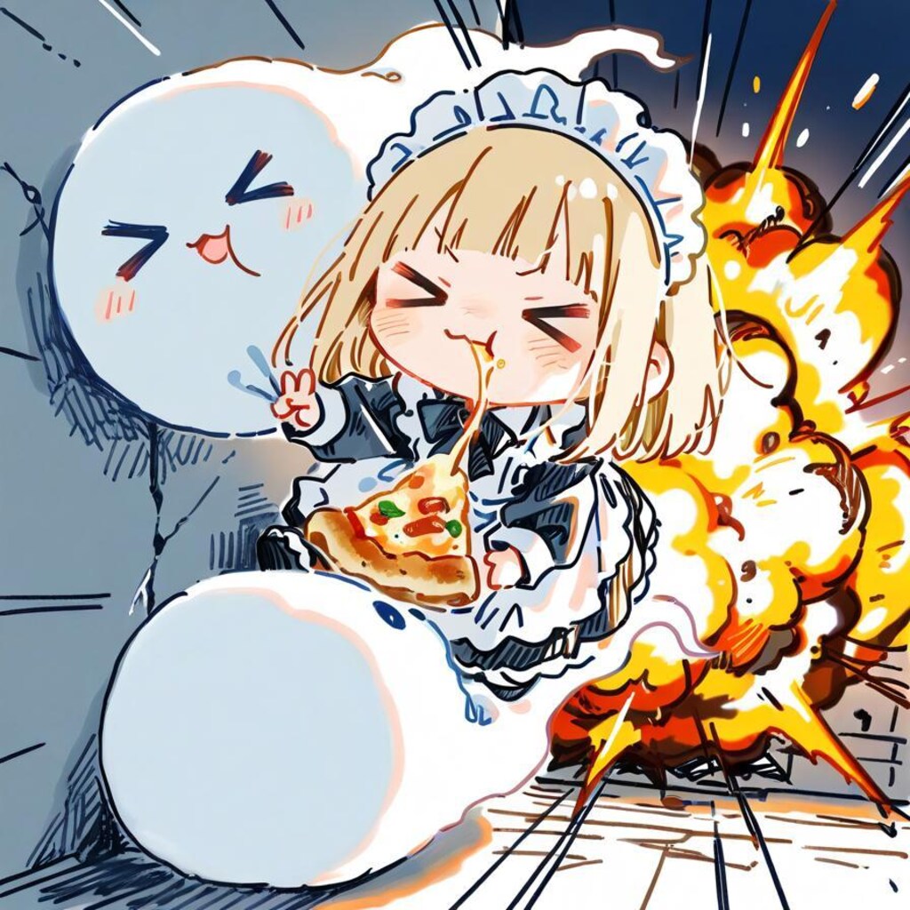 近道するやでぇ〜🍕(>ω< )👻💥💥💥