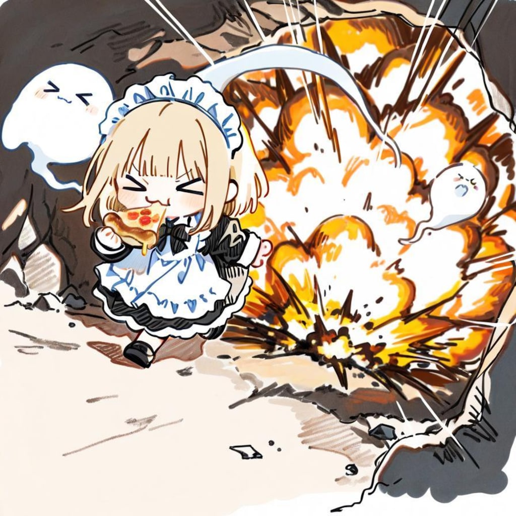 近道するやでぇ〜🍕(>ω< )👻💥💥💥