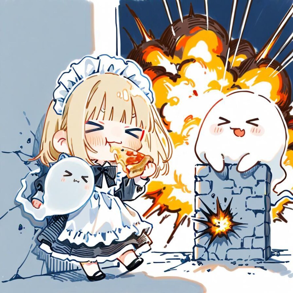 近道するやでぇ〜🍕(>ω< )👻💥💥💥