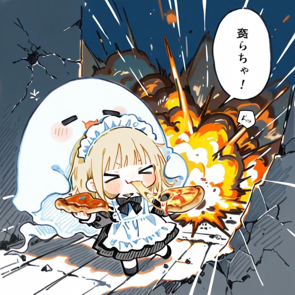 近道するやでぇ〜🍕(>ω< )👻💥💥💥