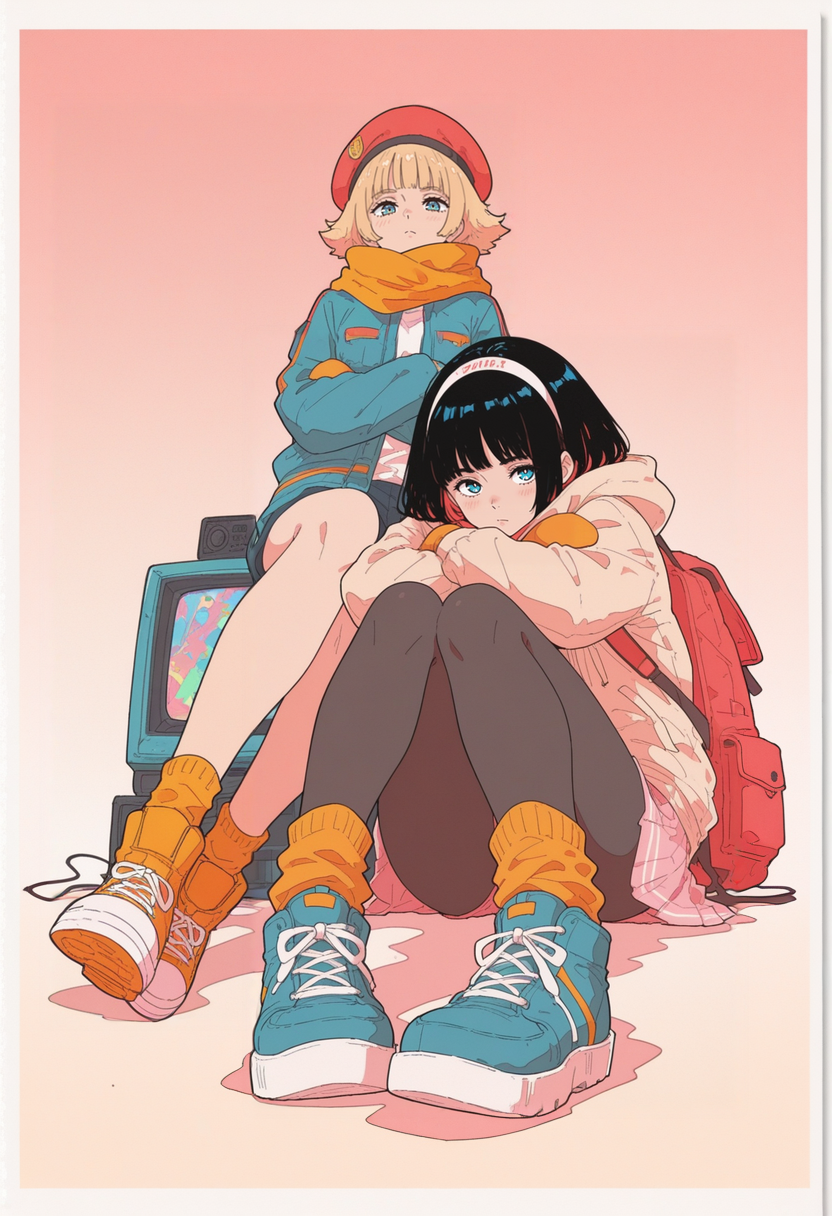 姉妹のように | の人気AIイラスト・グラビア