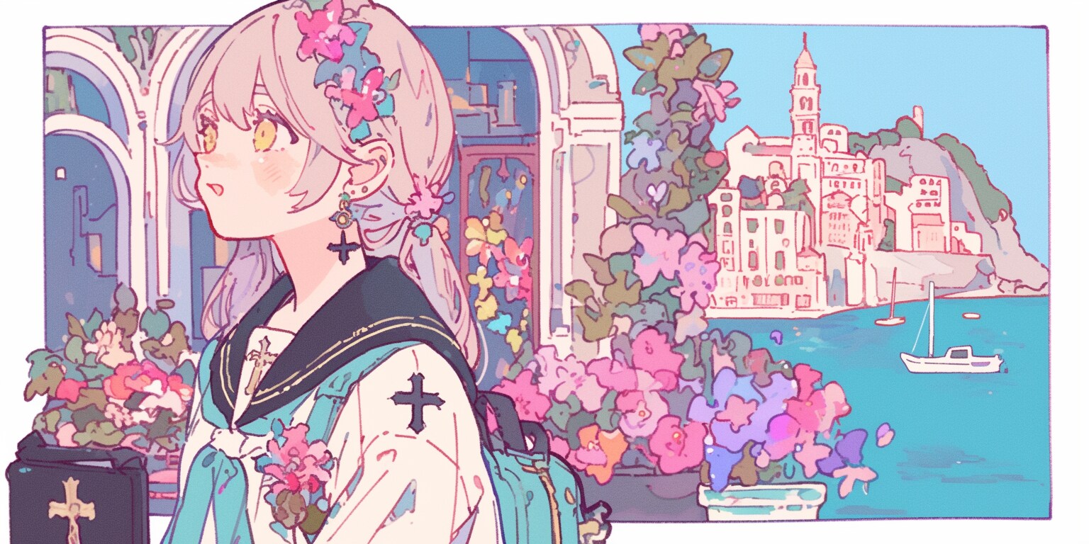 セーラー服と海