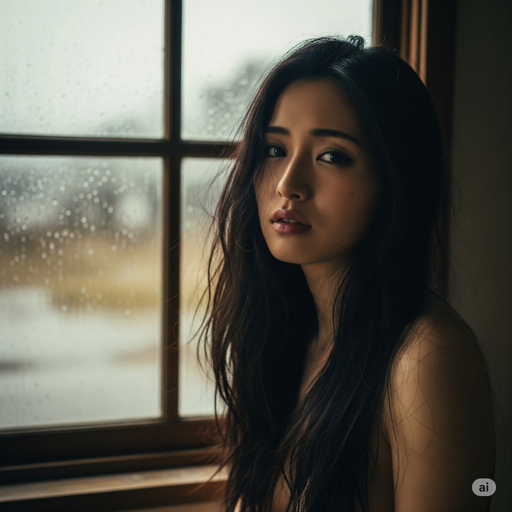 落胆の雫、ある梅雨の朝