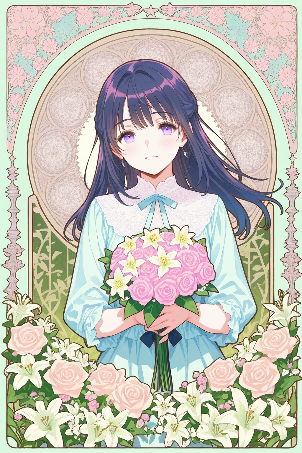 花を贈る