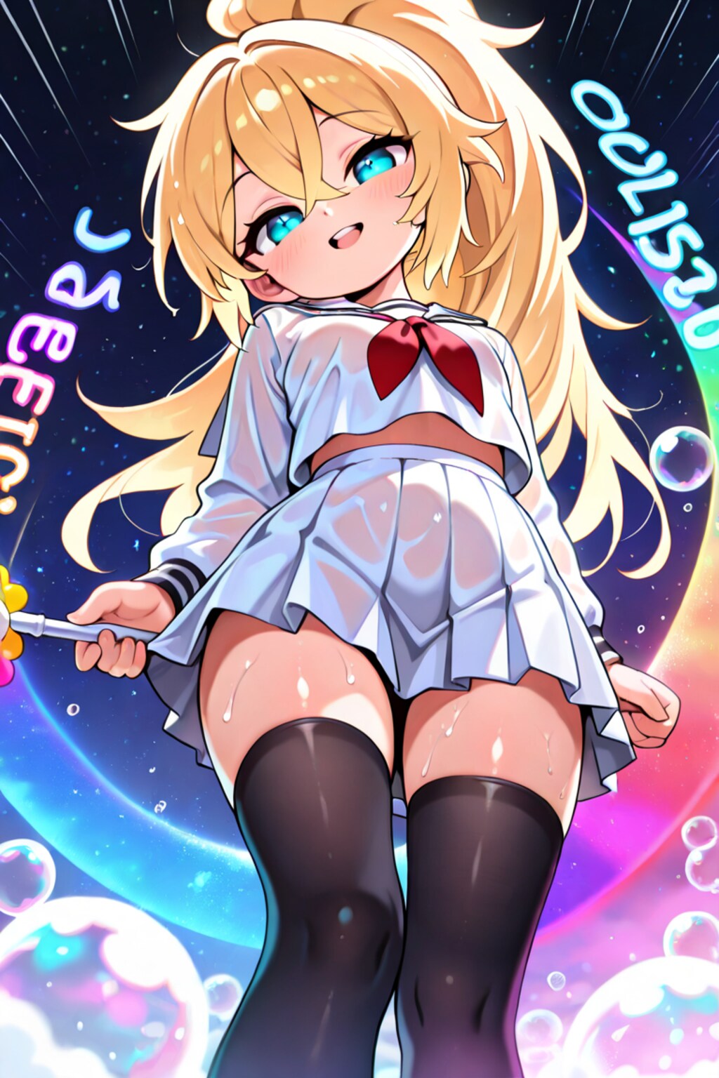 ポーズにっ　てんそるちゃん