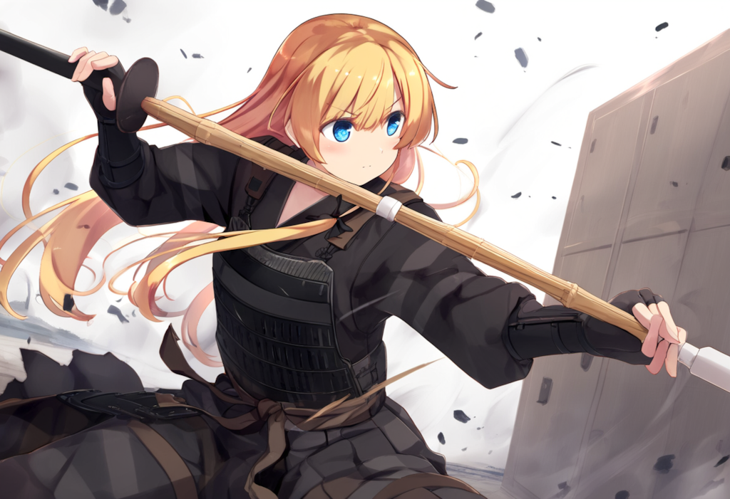 地上戦闘部の朝練