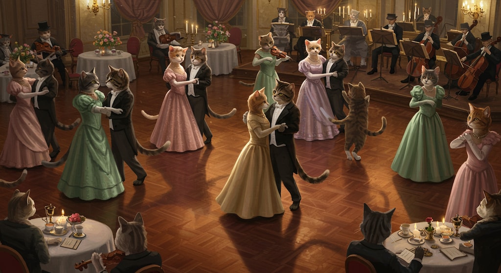 貴族猫の舞踏会