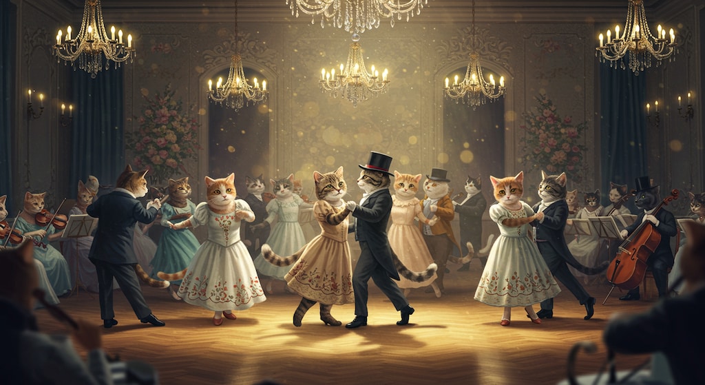 貴族猫の舞踏会