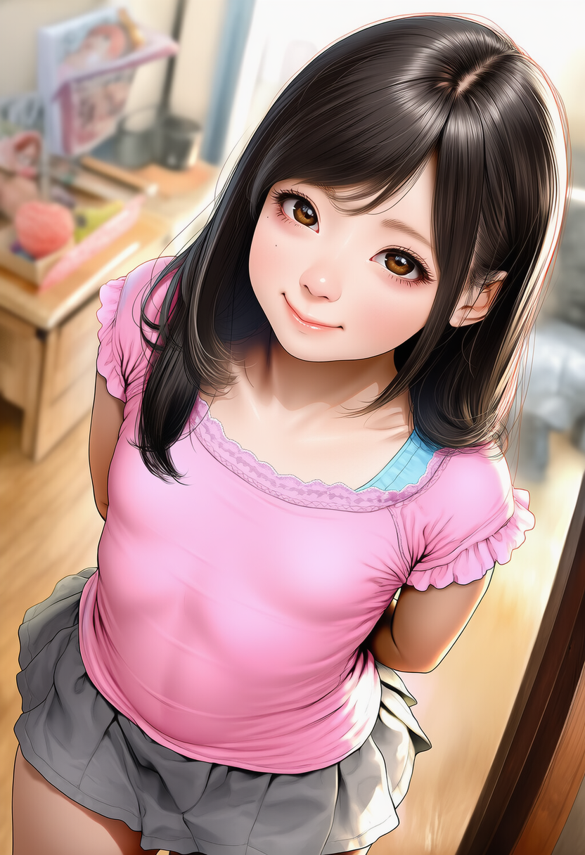 ピンクな彼女 | の人気AIイラスト・グラビア