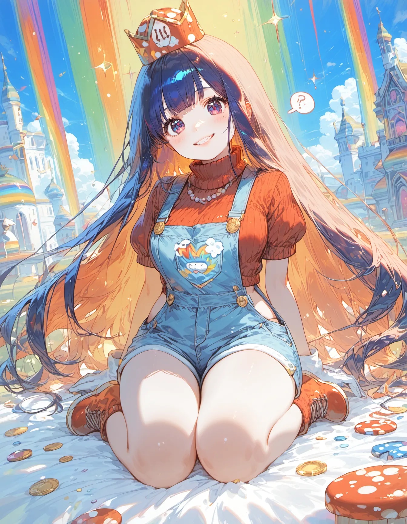 Where Rainbows Kneel Before Innocence | の人気AIイラスト・グラビア