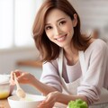 優しそうな母親の料理 3枚目