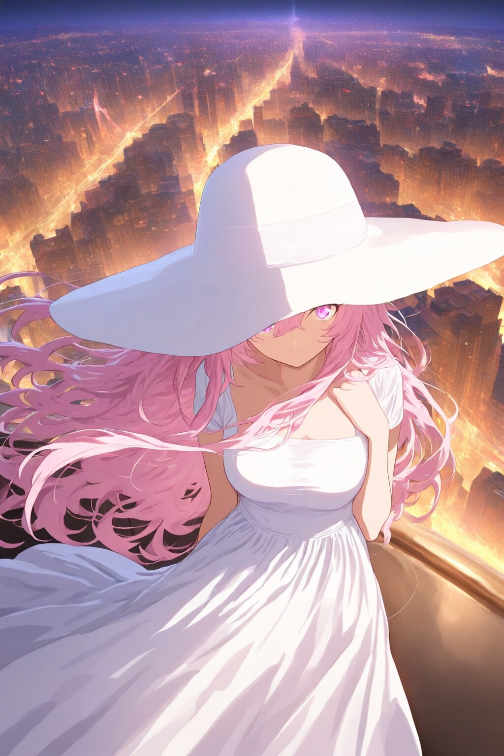 ピンクヘアの八尺様