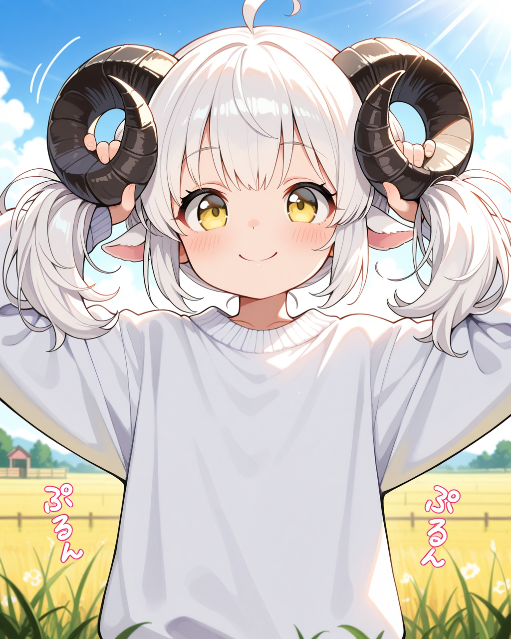 メイちゃんの手ツインテ | の人気AIイラスト・グラビア