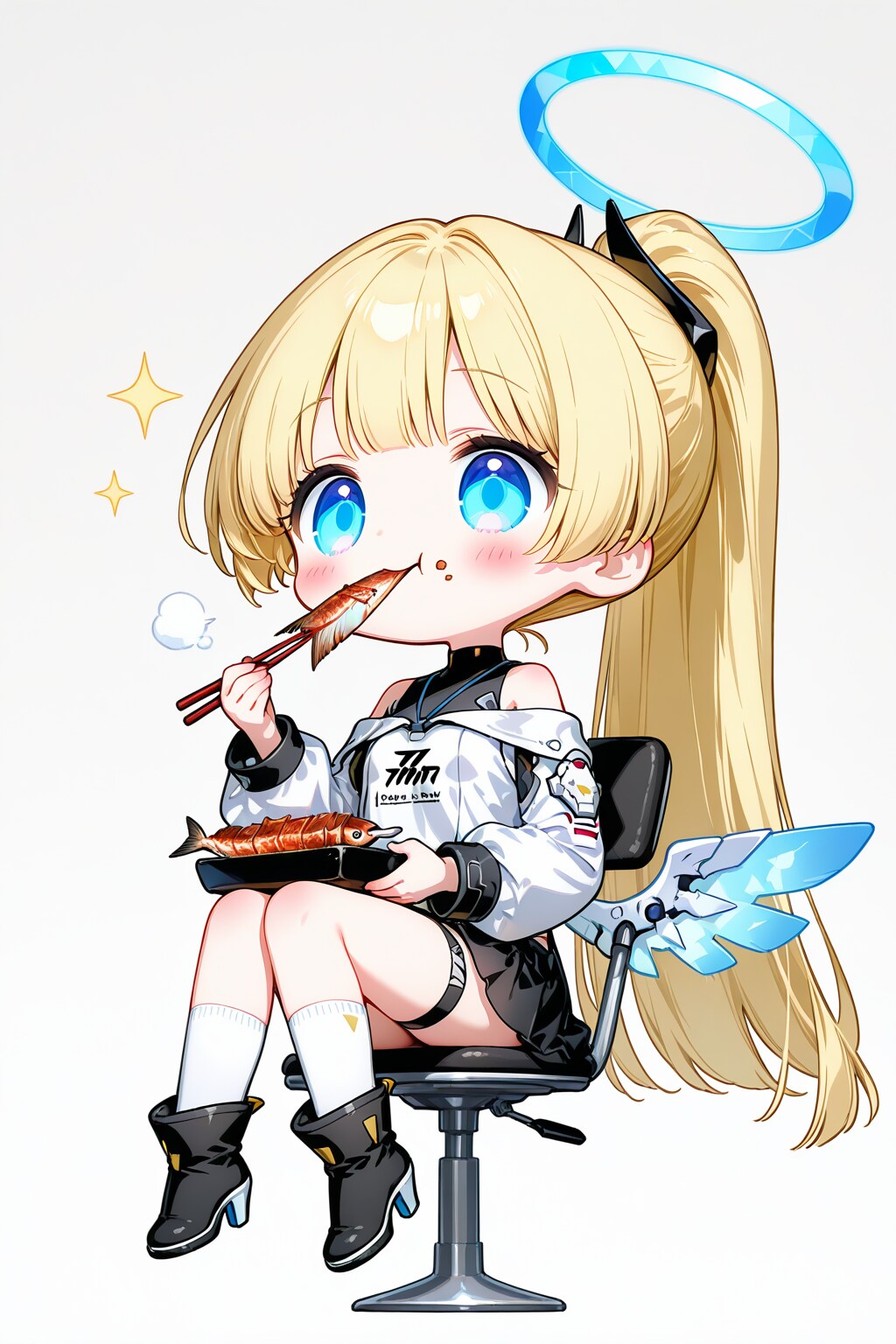 プチエル×焼き魚